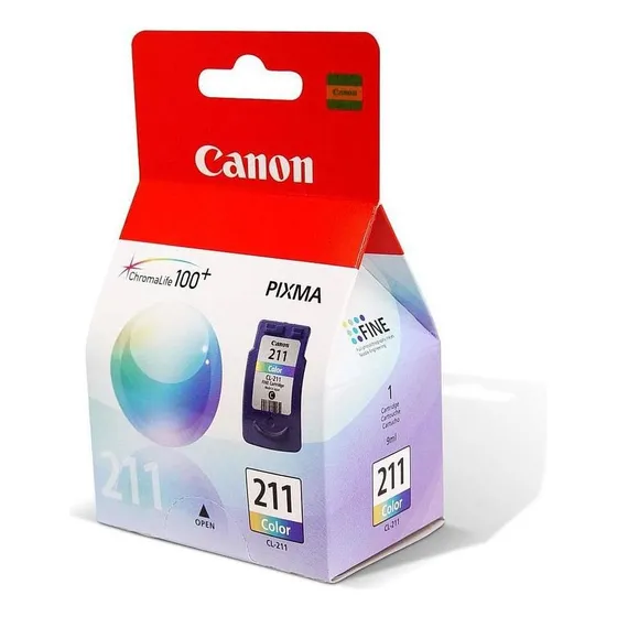 Cartucho De Tinta Canon Cl-211 Color Para Mp230/250