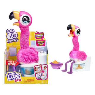 Moose Little Live Pets Gotta Go Flamingo Muñeco Moose Little Live Pets Gotta Go Flamingo Muñeco