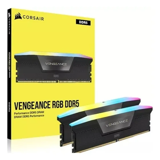 Memória Corsair Vengeance Rgb 32gb 2x16gb 6000mhz Ddr5