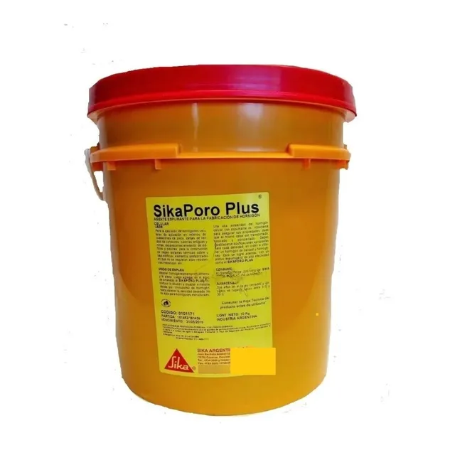 Sika Poro Plus Espumigeno Para Hacer Hormigon Celular 10 Kg