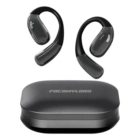 Fone de Ouvido Foco My Lord A51 Sem Fio Bluetooth Preto Com Microfone Para Gamers