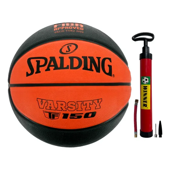 Pelota Balon De Basquet Spalding Tf-150 Fiba + Inflador