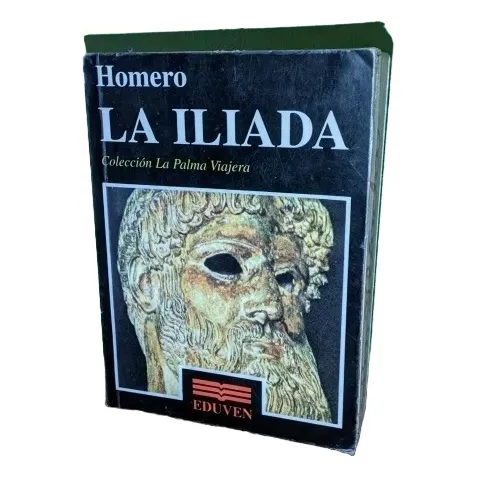 Libro, La Ilíada - Homero. Editorial Eduven