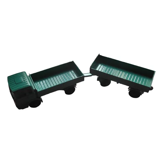 Matchbox Lesney. Camión Mercedes Benz Y Trailer Mercedes