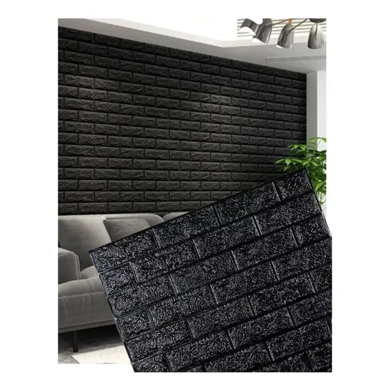 Laminas Autoadhesivas Decomural 3d Ladrillo Pared 70x77cm