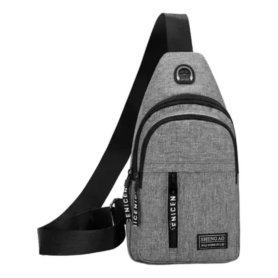 Bandolera Morral Mochila Unisex Con Correa Varios Colores