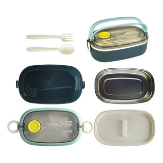 Lonchera Lunch Box 6 Pzas Charola Acero Inox Desmont Tenedor Lonchera Lunch Box 6 Pzas Charola Acero Inox Desmont Tenedor