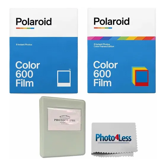 Polaroid Pelicula Color Para Marco 600 I-type 8 Album 32