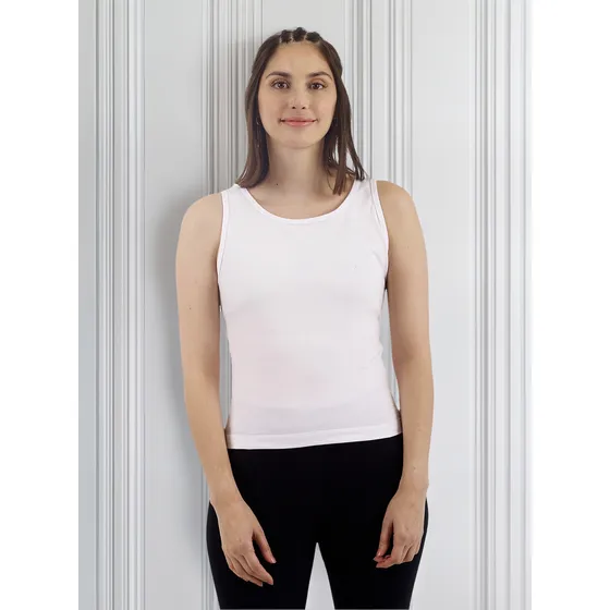 Musculosa Slim Mujer Cameron Deportivo Estilo Moda