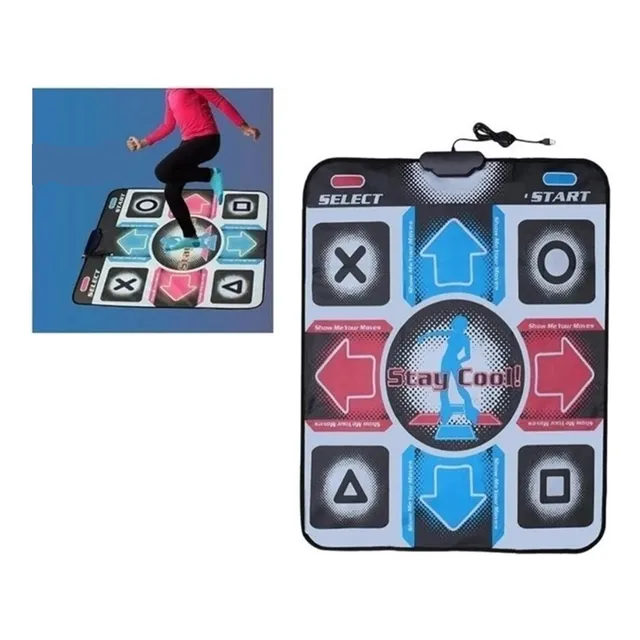 C Máquina De Baile Con Juego De Tapete De Baile Usb
