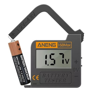 Medidor Testador Pilha Bateria Display Aneng 168 Max Nfe Medidor Testador Pilha Bateria Display Aneng 168 Max Nfe
