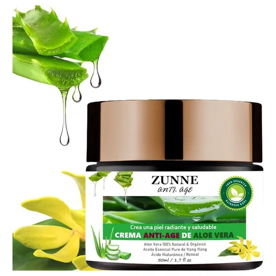 Crema Anti-age/aloevera/ylangylang/retinol/ácido Hialurónico