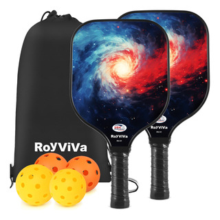 Set De Palas De Pickleball Royviva 2023 Rv-01 Fiberglass X2 Set De Palas De Pickleball Royviva 2023 Rv-01 Fiberglass X2