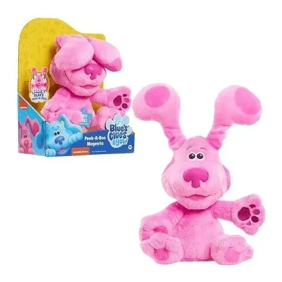 Magenta Pistas De Blue Peluche Blues Clues Peek A Boo 26cm