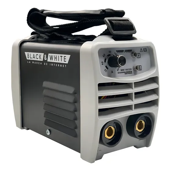 Soldadora inverter Black & White BWI140/220 color negro/blanco 220V