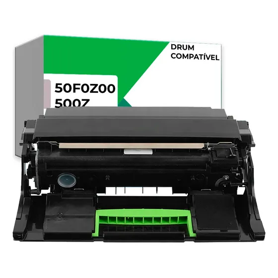 Cartucho De Imagem Compatível 500z Para Laser Lexmark Mx611