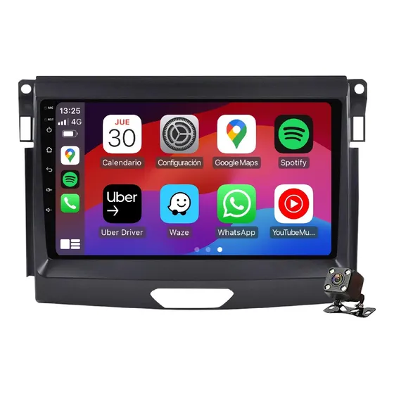 Stereo Android Pantalla 9¨ Ford Ranger 2018-2021 Carplay