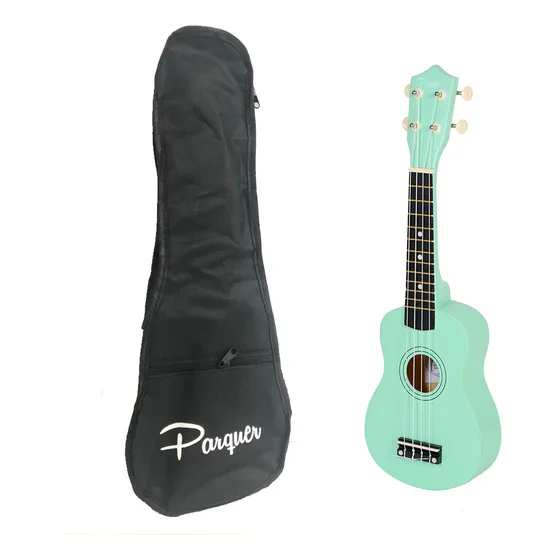 Ukulele acústico soprano Parquer FZU-002 verde