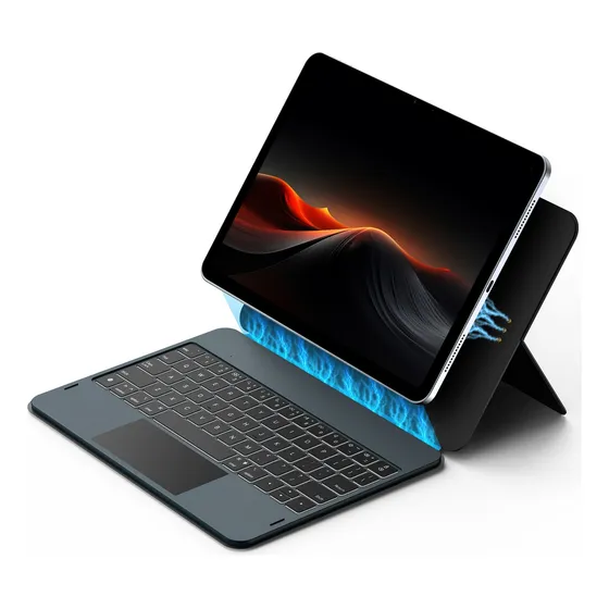 Magic Keyboard Case Bluetooth Versão Rachada Para iPad 10th