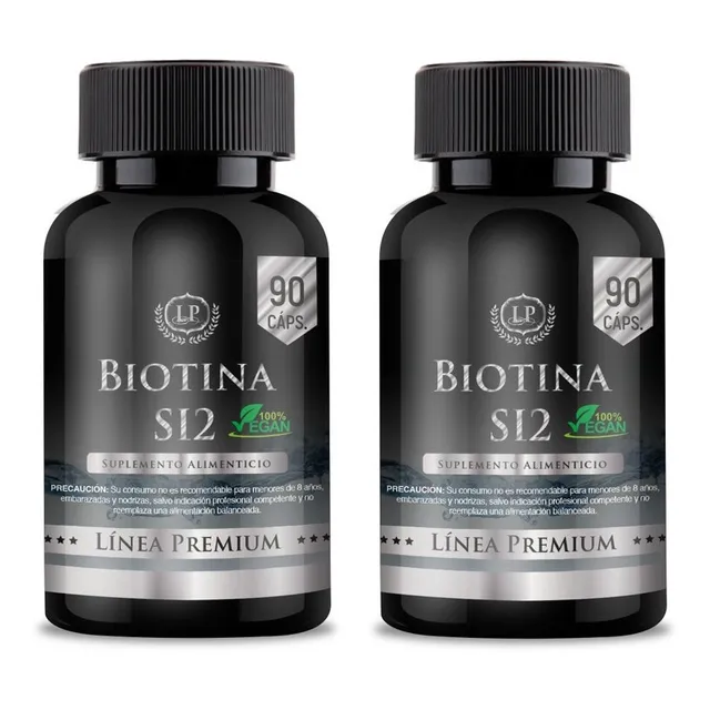 Biotina + Silicio Zeo 2 Fcos 6 Meses 2x90. Caida Pelo - Uñas