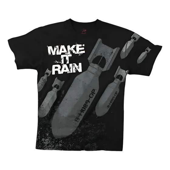 Camiseta Manga Corta Haz Que Llueva