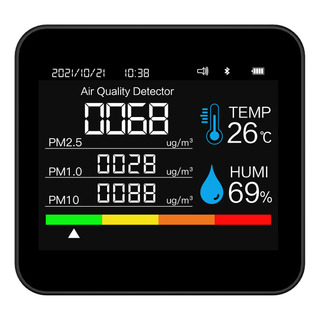 Testador De Qualidade Do Ar 9 Co2 Air Bt In 1 Monitor De Qua Testador De Qualidade Do Ar 9 Co2 Air Bt In 1 Monitor De Qua