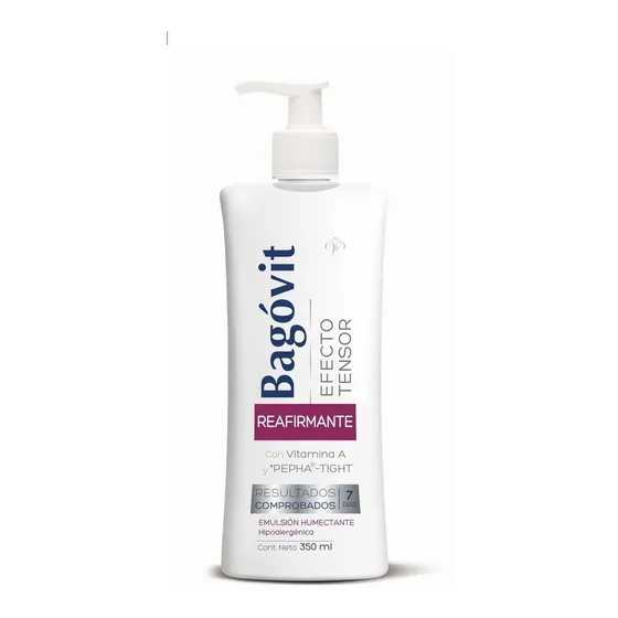 Crema Bagóvit Reafirmante Efecto Tensor Emulsión 350mL