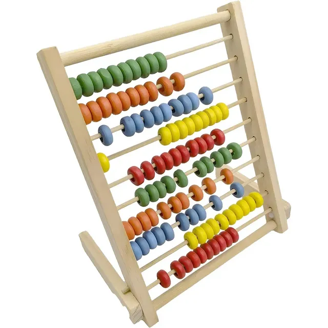 Juego Didáctico Ábaco, Aprender Matemáticas Divertida