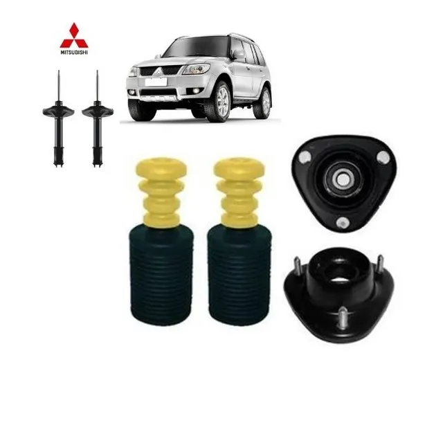 Par Amortecedor + Kit Tr4 2.0 4x4 4x2 Dianteiro 03 Até 013