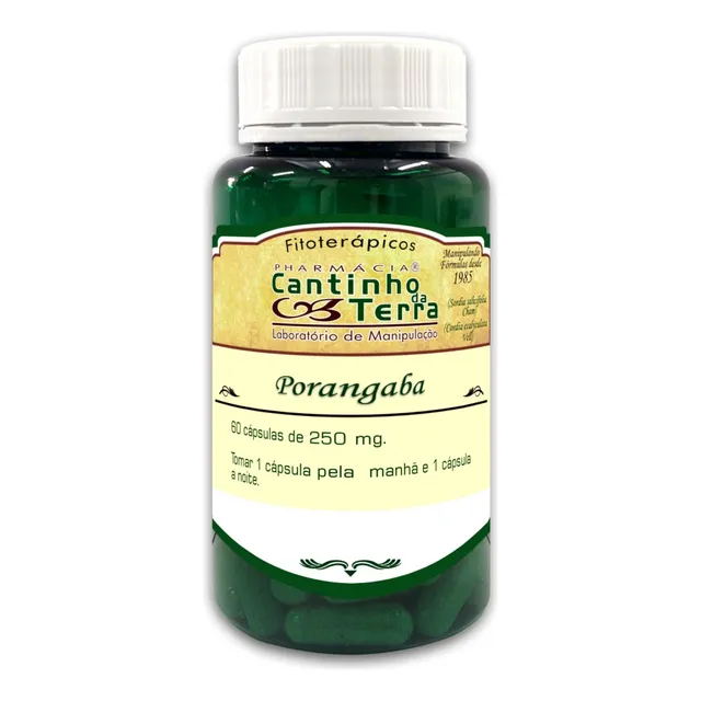 Capsula Porangaba 250mg - 60caps