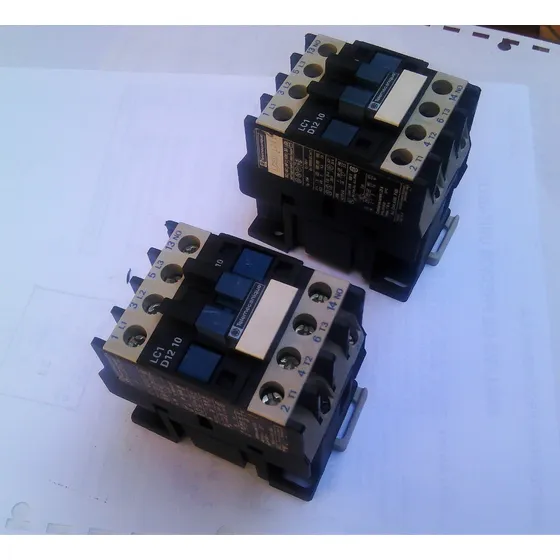 Contactor Telemecanique De 12 Amp. Bobina 110 Volt. Usado