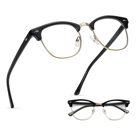 Lentes Para Computadora Retro Moda Nerd Anti Luz Azul