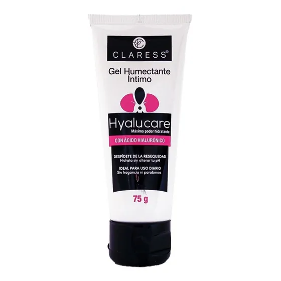 Gel Humectante Íntimo Hyalucare Claress 75 G 