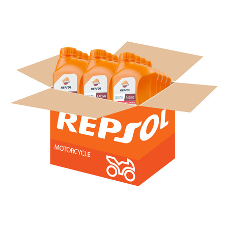 Kit 12 Un. Óleo Motor Moto Racing Sintético Ma2 10w60 Repsol Kit 12 Un. Óleo Motor Moto Racing Sintético Ma2 10w60 Repsol
