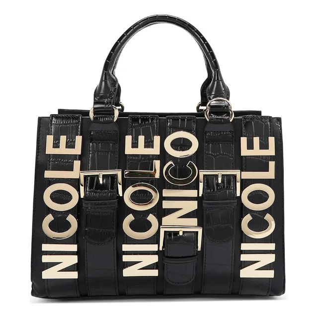 Bolsa Tote Nicole Lee C/cinturon De Hebilla Metálica Ss25