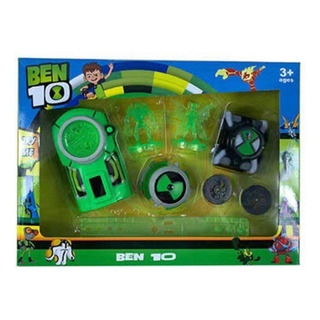 Sc Set De Proyección Ben10 Y Reloj De Juguete Con Sonido Sc Set De Proyección Ben10 Y Reloj De Juguete Con Sonido