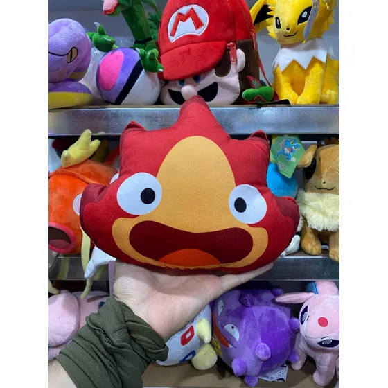 Calcifer De Peluche 18cm Studios Ghibli Castillo Ambulante