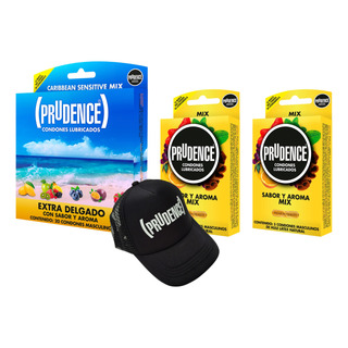 20 Condones Prudence Caribbean + 10 Mix, Con Sabor Y Aroma 20 Condones Prudence Caribbean + 10 Mix, Con Sabor Y Aroma