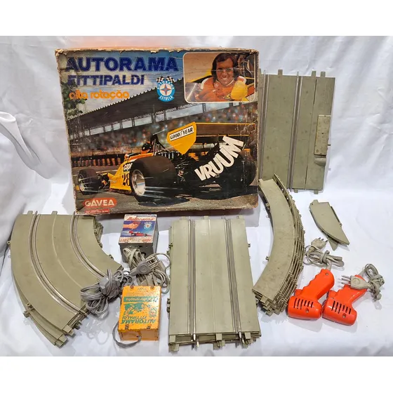 Autorama Fittipaldi Alta Rotação * Lote De Pistas *