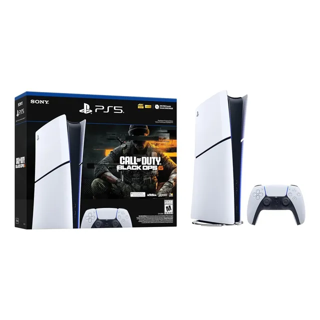 Sony Playstation 5 Call Of Duty: Black Ops 6 Paquete de color blanco