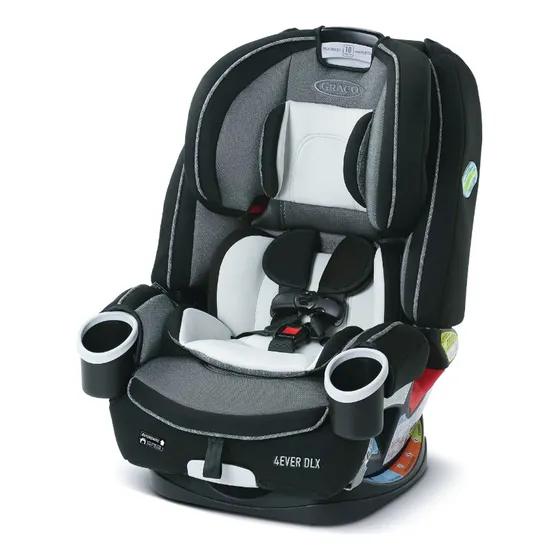 Cadeira de Carro Infantil 4Ever DLX 4 em 1 - Graco - Preto