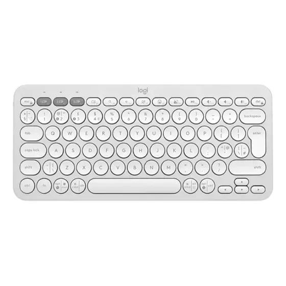 Teclado Bluetooth Multidispositivo K380 Negro Logitech Españ
