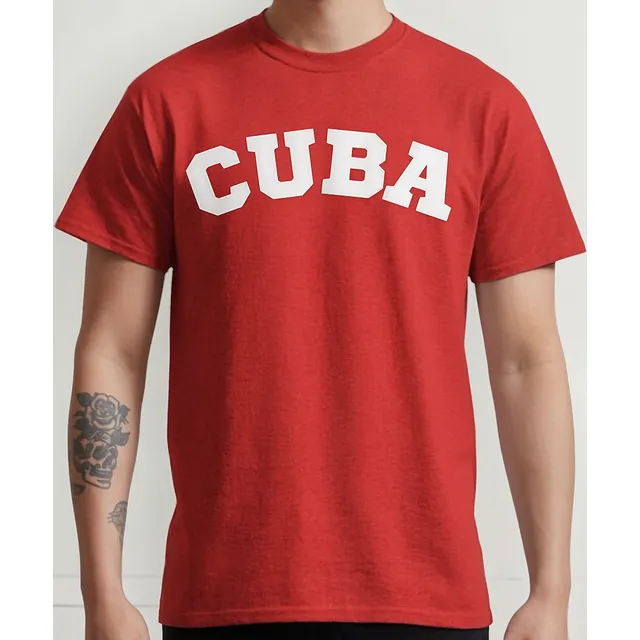 Cuba - Camiseta Retro Países Camisa Algodão Fidel Comunismo