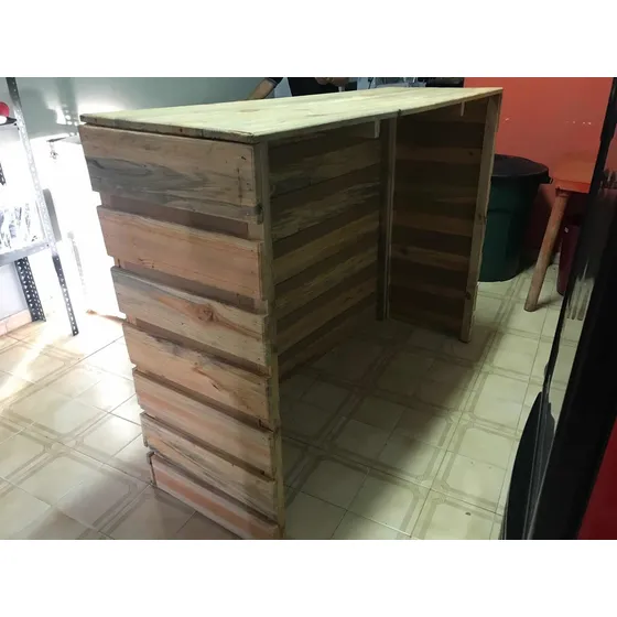 Mostrador Barra De Pino Nuevo