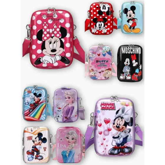 Bandoleros Porta Teléfono Infantil Bolsos De Hombro Cartera