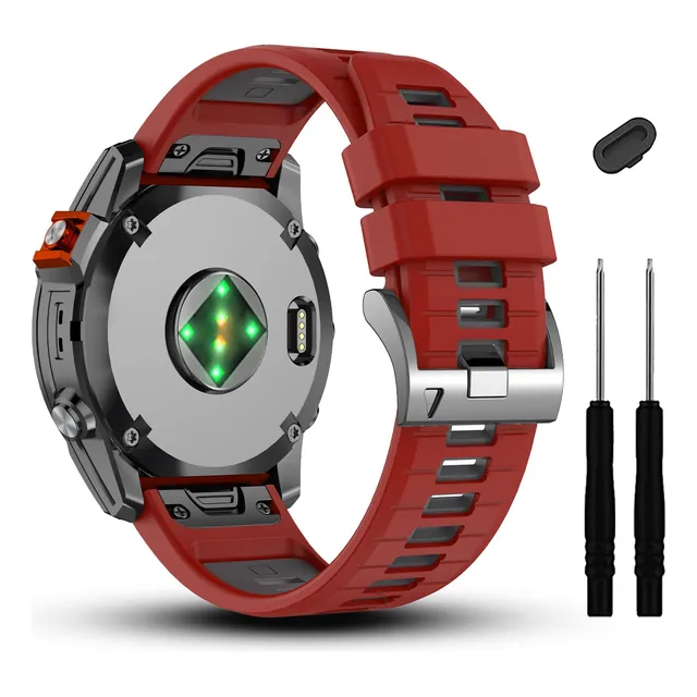 20mm Compatible Con Garmin Fenix 8 Amoled-43mm 7s 7s X9whs