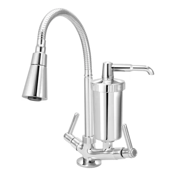 Torneira Com Filtro Gourmet Cozinha De Mesa Tubo Cone 1/4v.