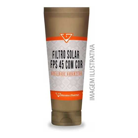 Filtro Solar Fps 45 Com Cor - 60g - Escolha A Cor