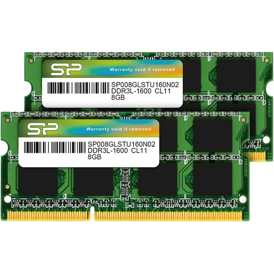 Memoria Ram Ddr3 1600 Silicon Power 16gb ( 8gb X 2 ) Laptop