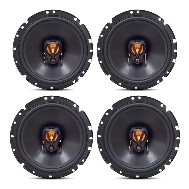 Kit 4 Auto Falante 6 Pol Jbl Selenium 200 Wrms Triaxial